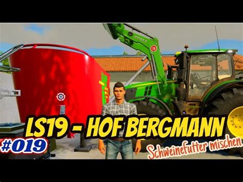 Ls Hof Bergmann Schweinefutter Mischen Youtube