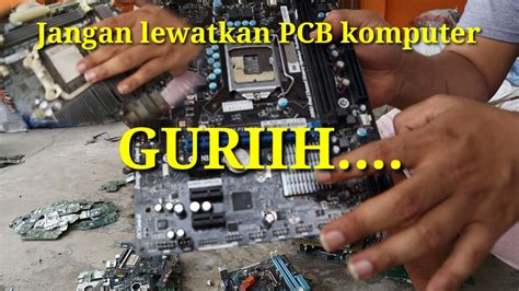 KOMPUTER PCB Ini Hasil Jualnya Lebih Untung Dr Pada Dimasak Emas YouTube