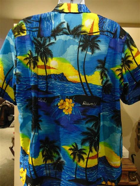 Royal Creations Hawaii Mens Hawaiian Shirt Aloha Bea… Gem