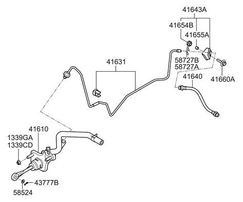 2012 Kia Rio Clutch Master Cylinder Kia Parts Now