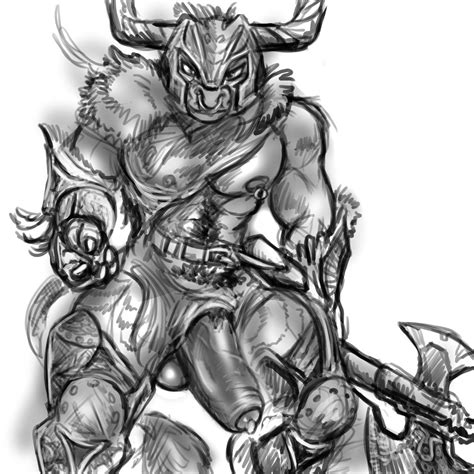 Rule 34 Abs Anthro Armor Balls Battle Axe Belt Big Penis Body Hair Bovine Clothing Daftpatriot