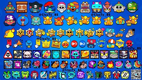 Every Pin Profile Icon And Spray Of This Update R Brawlstars