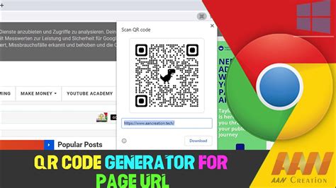 How To Enable QR Code Generator For Page In Google Chrome YouTube