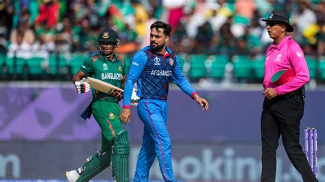 World Cup 2023 Hashmatullah Shahidi Hopeful Of Rashid Khan To Bounce Back After Going