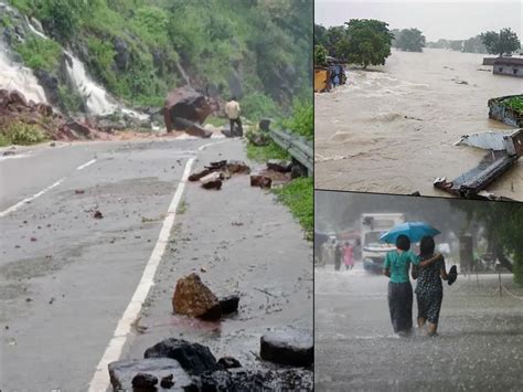 Heavy Rain In Mp Incident Like Himachal In Indore Mandu Landslide