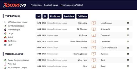 3 Best Website For Live Football Scores