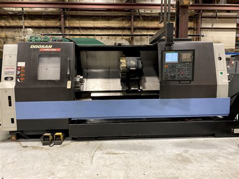 Doosan Puma 400lb Cnc Horizontal Lathe 2011 Tramar Industries