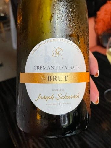 Domaine Joseph Scharsch Crémant d Alsace Brut Vivino US