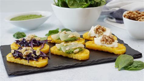 Crostini Di Polenta Dissapore Ricetta Ricette Idee Alimentari