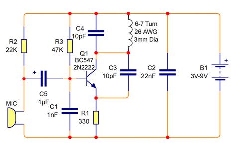 Fm Transmitter Circuit Diagram Wiring Diagram And Schematics