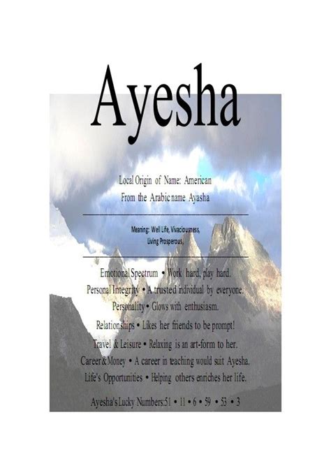 Ayesha Meaning Name Urdu Meaning Behind Name