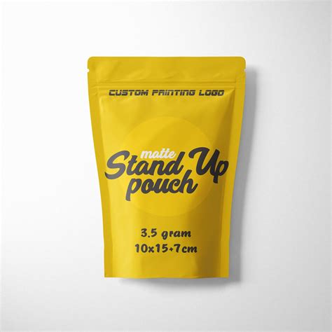 Customize Mylar Bags Stand Up Pouch Pakguru Packaging