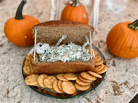 Halloween Spinach Dip New Canaan Farms