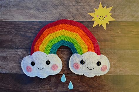 Ravelry Rainbow Kawaii Cuddler Pattern By Donna Beavers