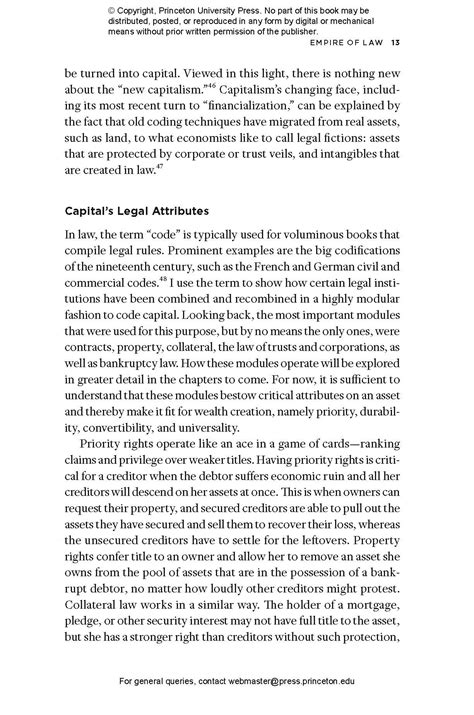 The Code Of Capital How The Law Creates Wealth An 4
