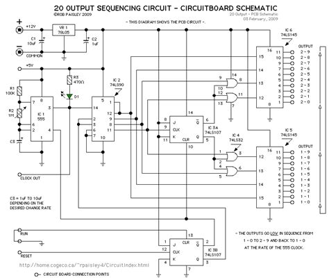 Circuit Diagram Of Traffic Light Controller