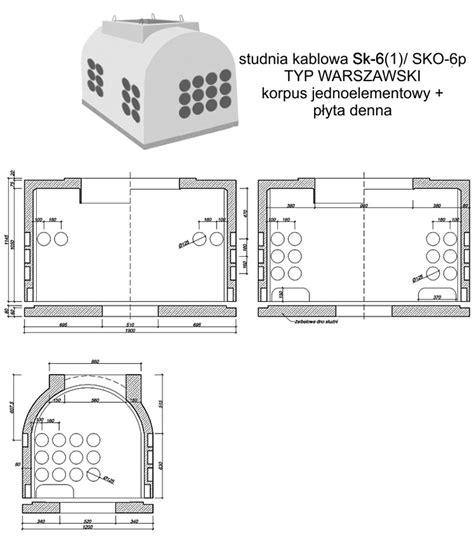 Studnia Sko P Kablowa Teletechniczna Wymiary Cena Eurotel