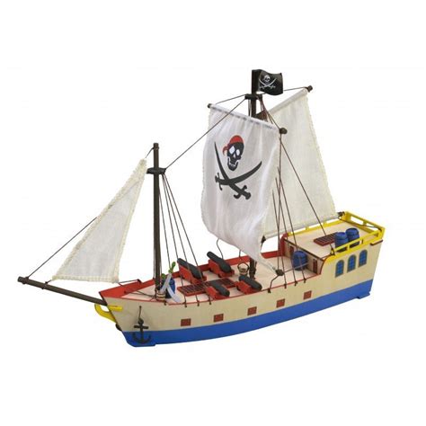 Maqueta En Madera Del Barco Pirata Para Ni Os De A Os