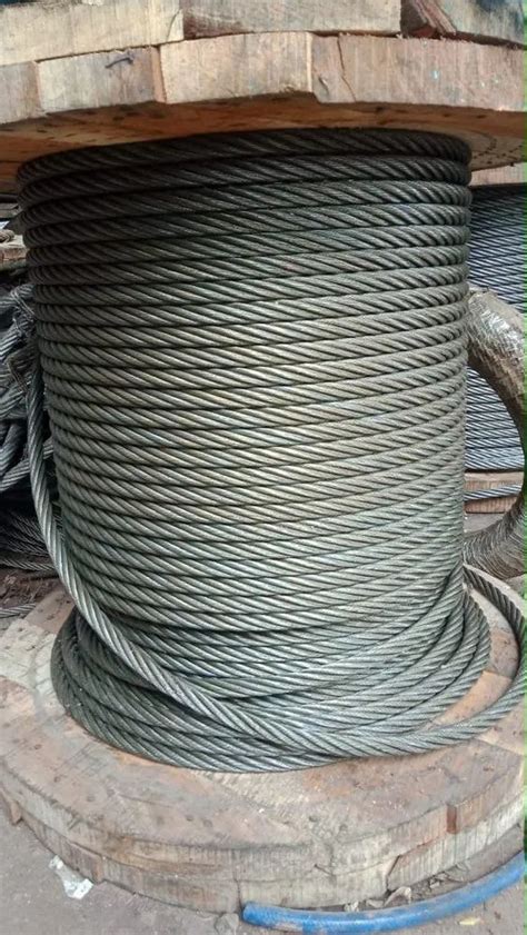 Iwrc Mm X Steel Core Ungalvanized Wire Rope Isi Make At