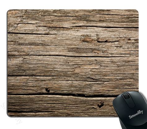 Amazon Smooffly Computer Gaming Mouse Pad Wood Rustic Old Barn