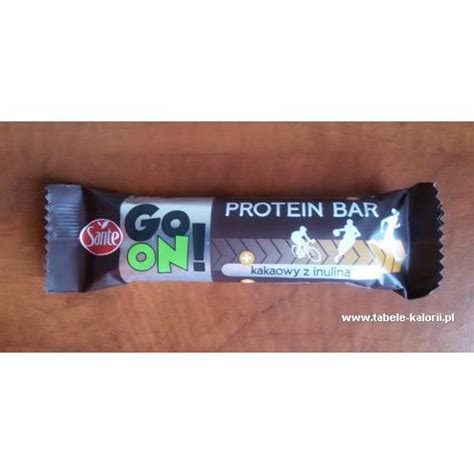 Ile Kcal Ma Baton Go On Protein Bar Sante Tabele Kalorii