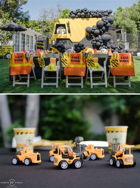 Aces Construction Themed Second Birthday Party In La Karina Pires