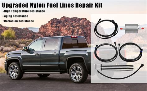 Amazon Nylon Fuel Lines Kit Fit For Chevy Silverado Gmc Sierra