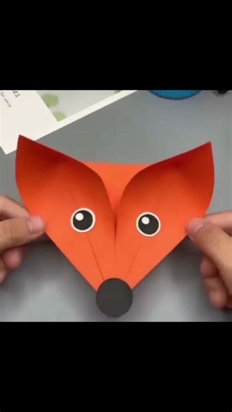 Someone Is Making An Origami Fox Out Of Paper