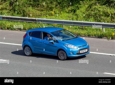 Ford fiesta titanium blue cars hi-res stock photography and images - Alamy