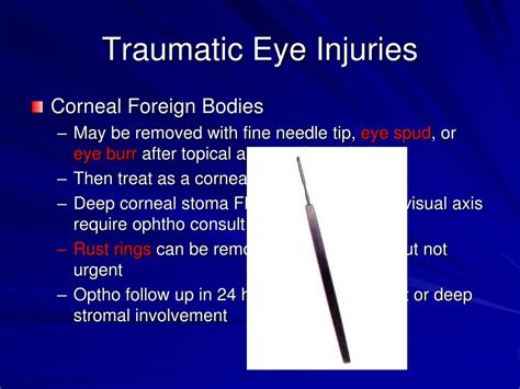 Ppt Eye Emergencies Powerpoint Presentation Free Download Id 355488