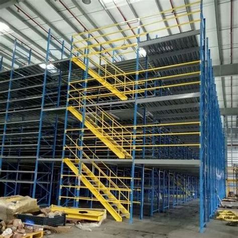 SBE Mild Steel Multi Tier Storage Rack For Warehouse Height 10 M At