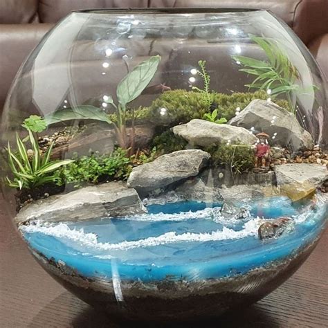 Pin by Mahmut Kırnık on Terrarium Bottle garden Terrarium Garden