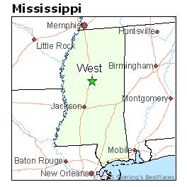 West, MS