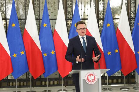 Pierwsze orędzie marszałka Sejmu Szymona Hołowni GazetaPrawna pl