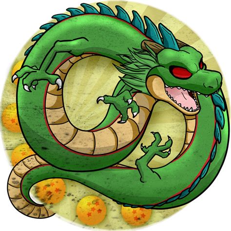 Chibi Shenron Dragon Ball Shenron Chibi Clipart Large Size Png