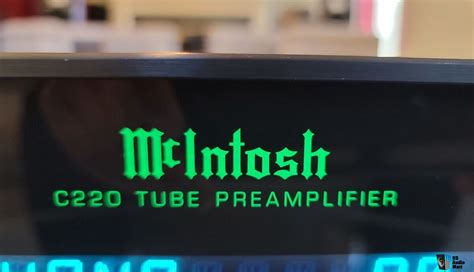 Mcintosh C Tube Preamp Photo Us Audio Mart