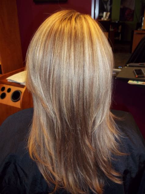 Blended Highlights Over Medium Blonde Full Color By Erin Peinados