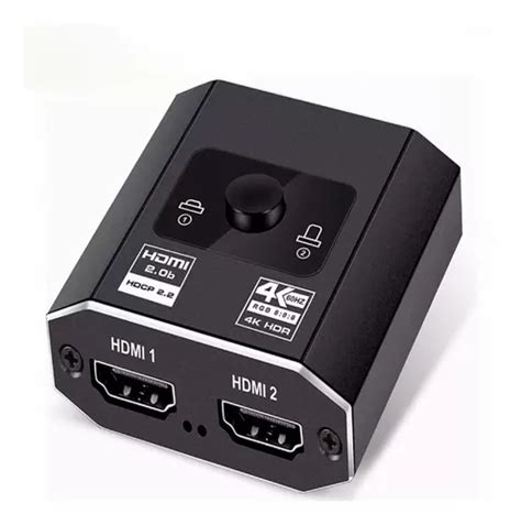 Switch Splitter Hdmi K D P Hz Bidireccional Modos