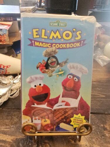 Sesame Street Elmos Magic Cookbook Vhs Ebay