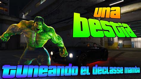 Gta V Online Tuneando El Declasse Mamba Dlc Ejecutivos Y Otros