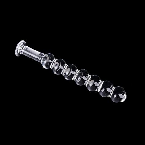 Looking For Glass Dildo Artificial Penis Dick Crystal Anal Bead Butt