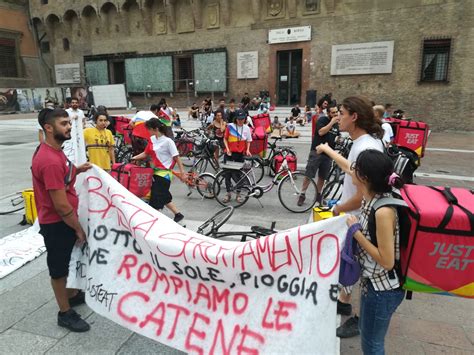 Bologna Riders Di Just Eat In Sciopero E Mobilitazione