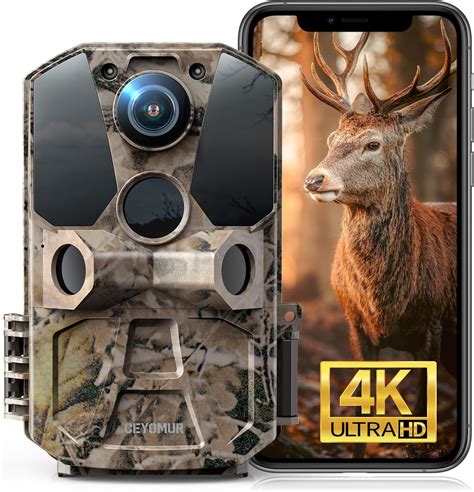 Amazon Ceyomur Trail Camera Wifi Bluetooth Native K Mp Trail