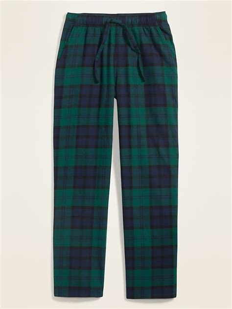 Old Navy Plaid Flannel Pajama Pants For Men