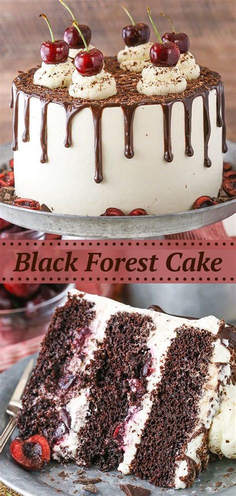 Black Forest Chocolate Cake Recipe German Chocolate Black Forrest