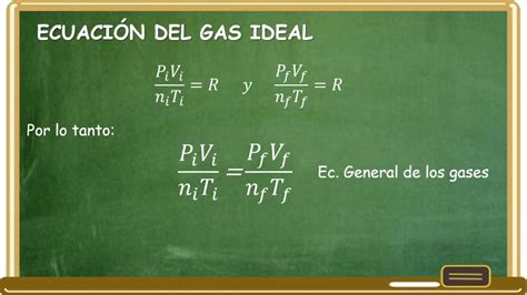 Teor A Cin Tico Molecular De Los Gases Parte Ecuaci N Del Gas Ideal