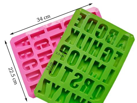 Molde Silicon Letras Del Abecedario Mayusculas Plastilina 349 80