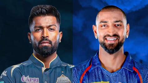 Ipl 2023 Gt Vs Lsg Hardik Pandya Takes On Krunal Pandya In A Battle Of The Brothers