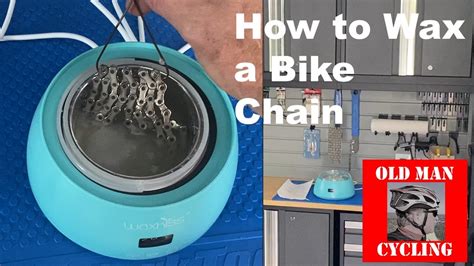 Waxing A Bicycle Chain Youtube