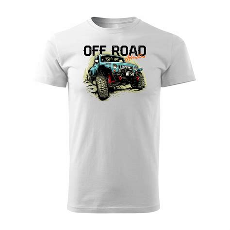 Topslang Koszulka M Ska Rajdowa Z Jeepem Jeep Offroad Off Road Off